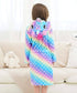 Unicorn Dots Bathrobe bathrobe Little Palace Store